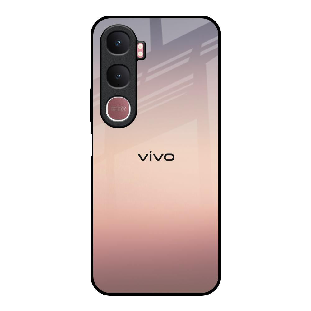 Golden Mauve Vivo Y31 5G Glass Back Cover Online