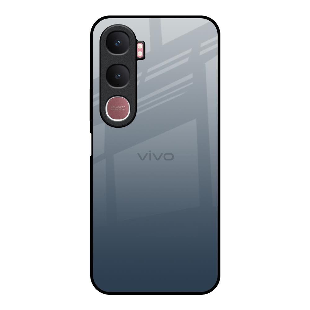 Smokey Grey Color Vivo Y31 5G Glass Back Cover Online