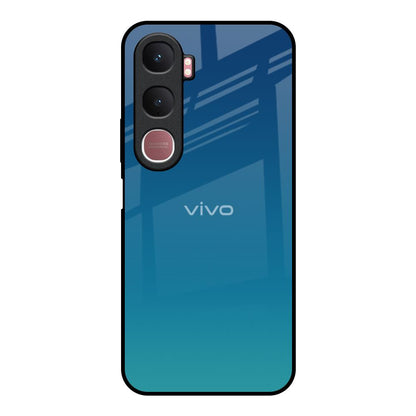 Celestial Blue Vivo Y31 5G Glass Back Cover Online