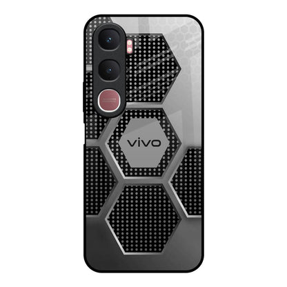 Hexagon Style Vivo Y31 5G Glass Back Cover Online