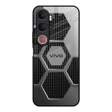 Hexagon Style Vivo Y31 5G Glass Back Cover Online