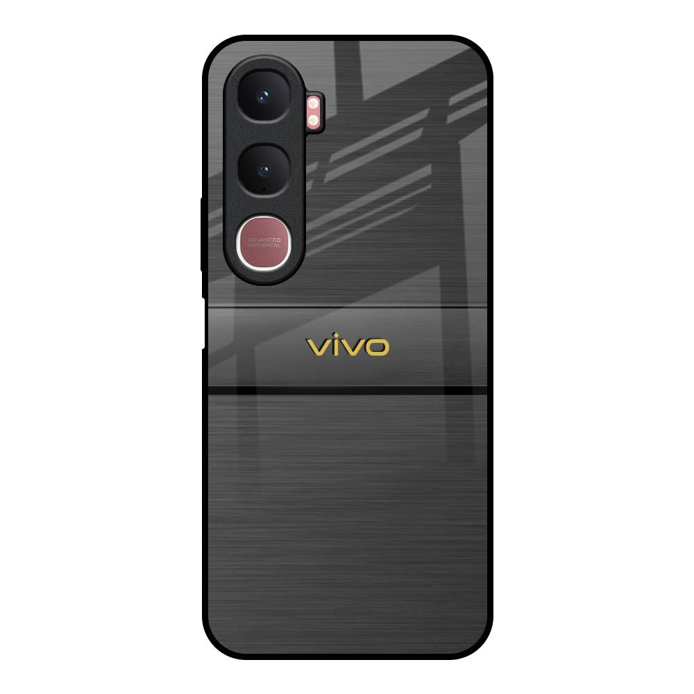 Grey Metallic Glass Vivo Y31 5G Glass Back Cover Online