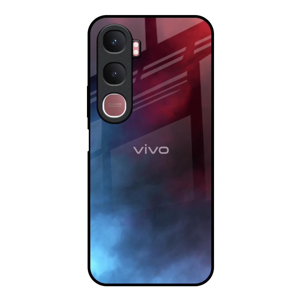 Smokey Watercolor Vivo Y31 5G Glass Back Cover Online