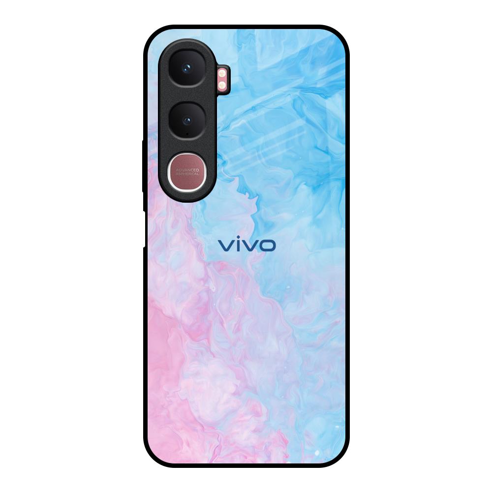 Mixed Watercolor Vivo Y31 5G Glass Back Cover Online