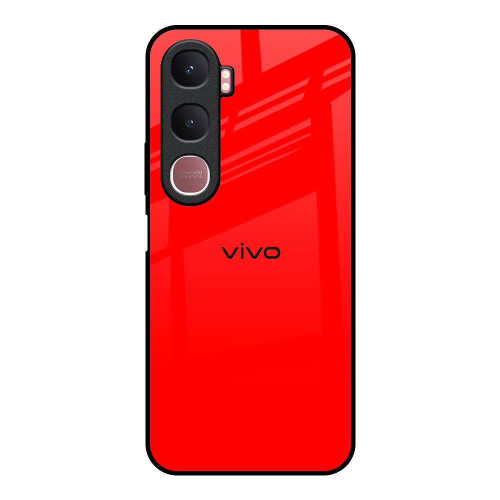 Blood Red Vivo Y31 5G Glass Back Cover Online