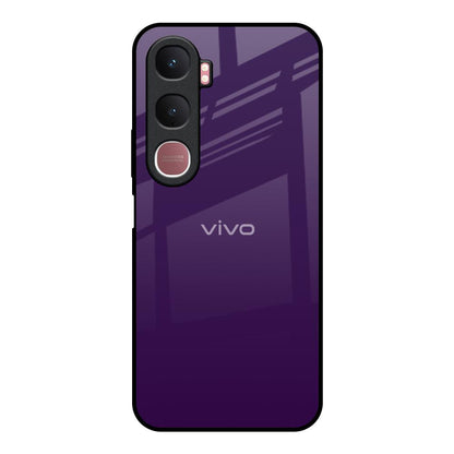 Dark Purple Vivo Y31 5G Glass Back Cover Online