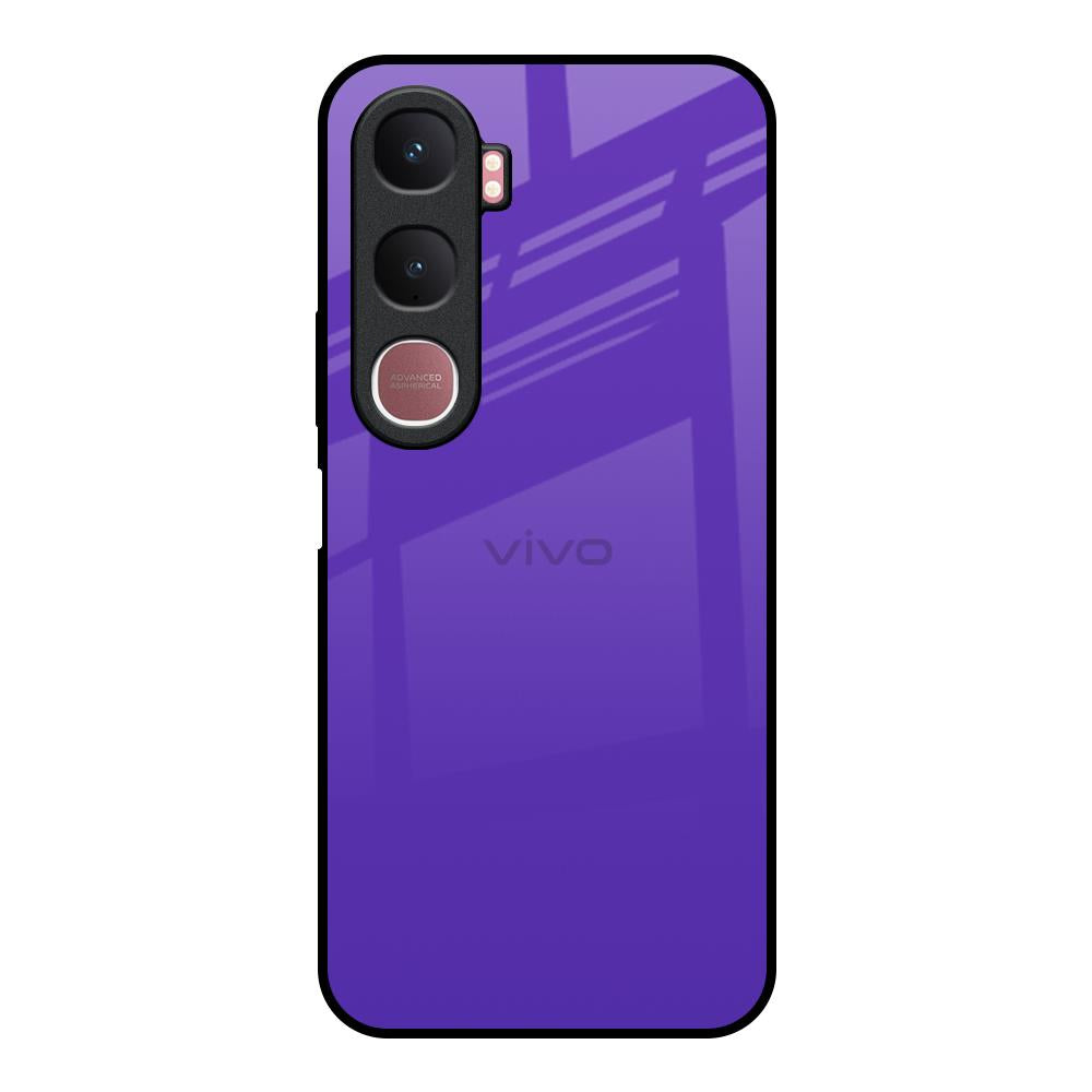 Amethyst Purple Vivo Y31 5G Glass Back Cover Online