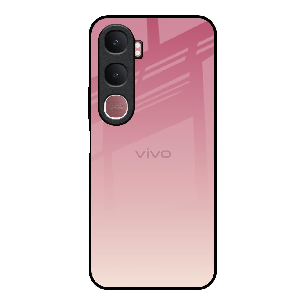 Blooming Pink Vivo Y31 5G Glass Back Cover Online