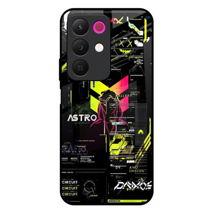 Astro Glitch Realme 15x 5G Glass Back Cover Online
