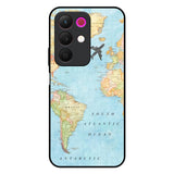 Travel Map Realme 15x 5G Glass Back Cover Online