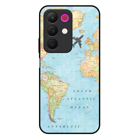 Travel Map Realme 15x 5G Glass Back Cover Online