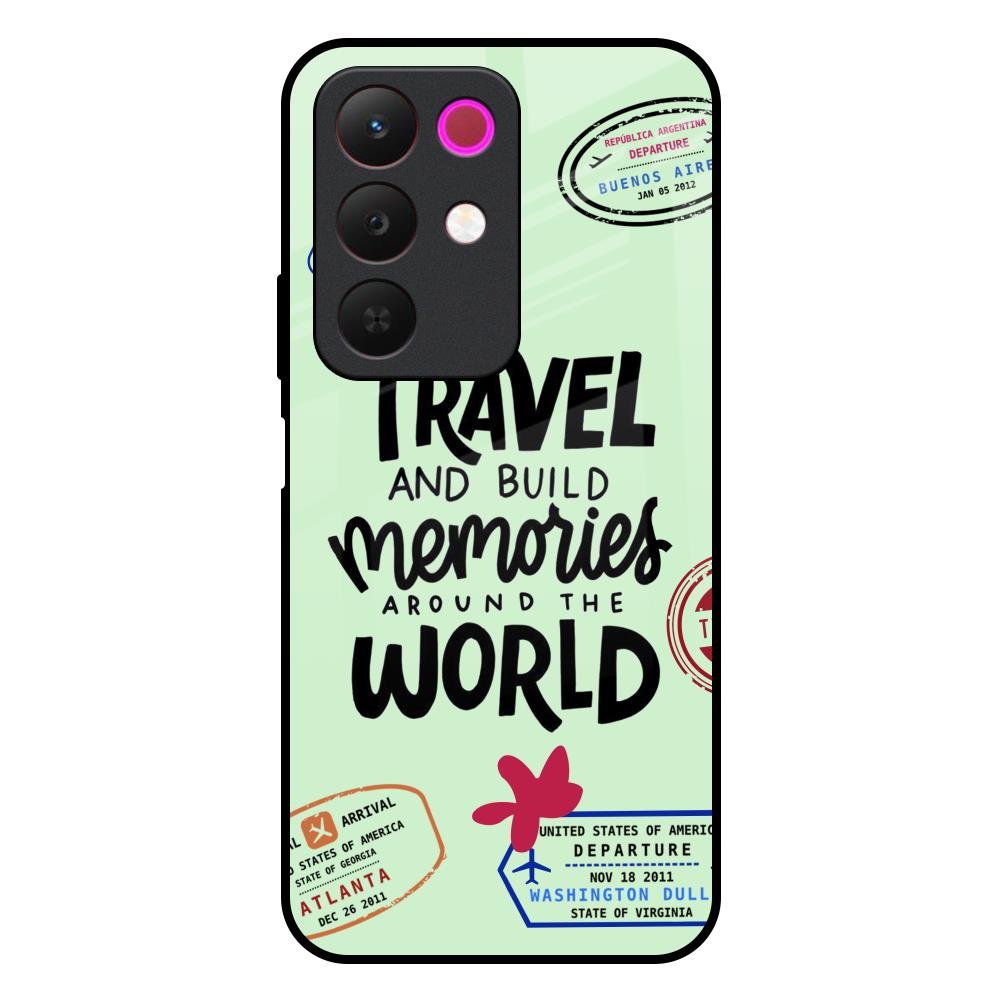Travel Stamps Realme 15x 5G Glass Back Cover Online