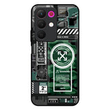 Green Camo Circuit Realme 15x 5G Glass Back Cover Online