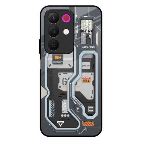 Retro Futuristic Realme 15x 5G Glass Back Cover Online