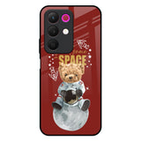 Astronaut Bear Realme 15x 5G Glass Back Cover Online