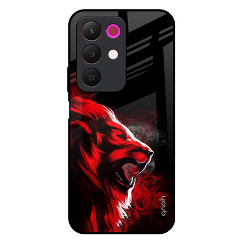 Red Angry Lion Realme 15x 5G Glass Back Cover Online