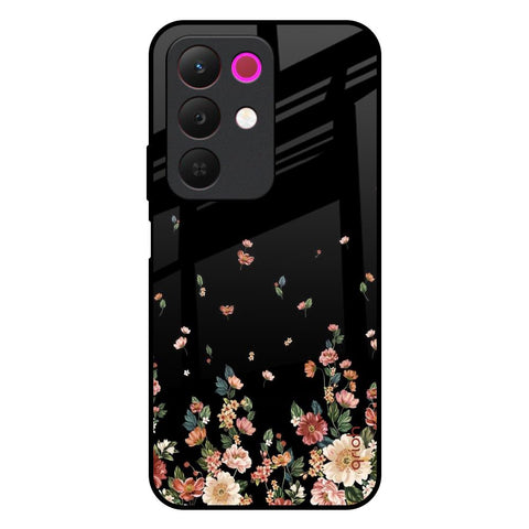 Floating Floral Print Realme 15x 5G Glass Back Cover Online