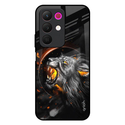 Aggressive Lion Realme 15x 5G Glass Back Cover Online