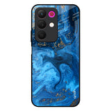 Gold Sprinkle Realme 15x 5G Glass Back Cover Online