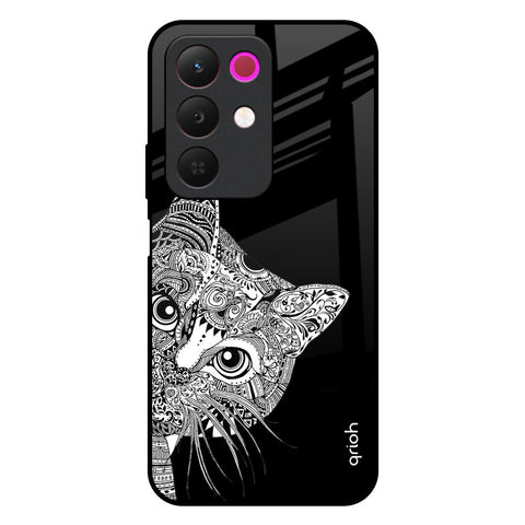 Kitten Mandala Realme 15x 5G Glass Back Cover Online