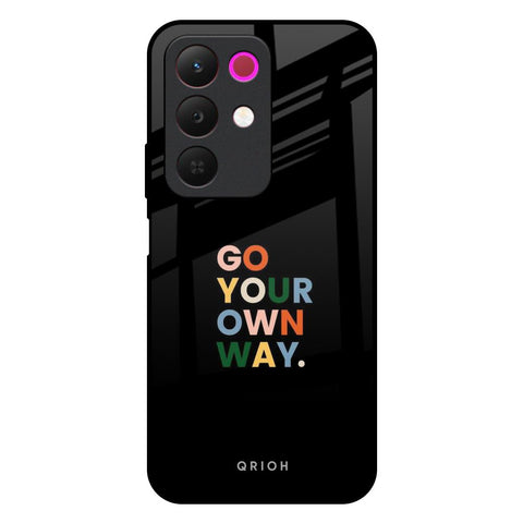 Go Your Own Way Realme 15x 5G Glass Back Cover Online