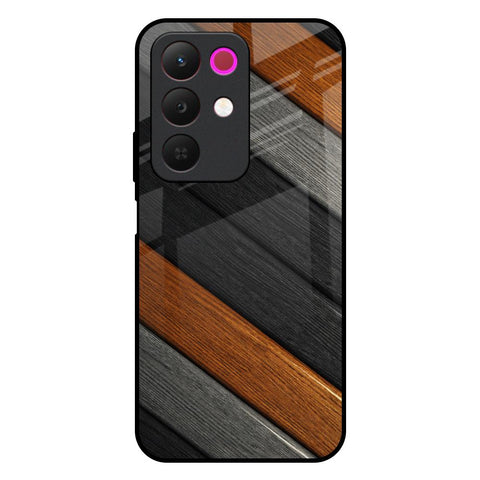 Tri Color Wood Realme 15x 5G Glass Back Cover Online