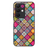 Multicolor Mandala Realme 15x 5G Glass Back Cover Online