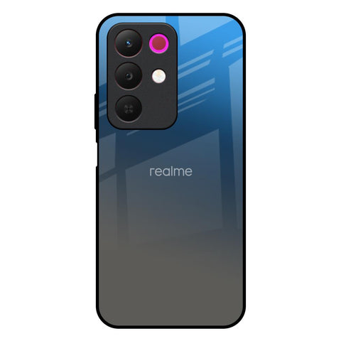 Blue Grey Ombre Realme 15x 5G Glass Back Cover Online