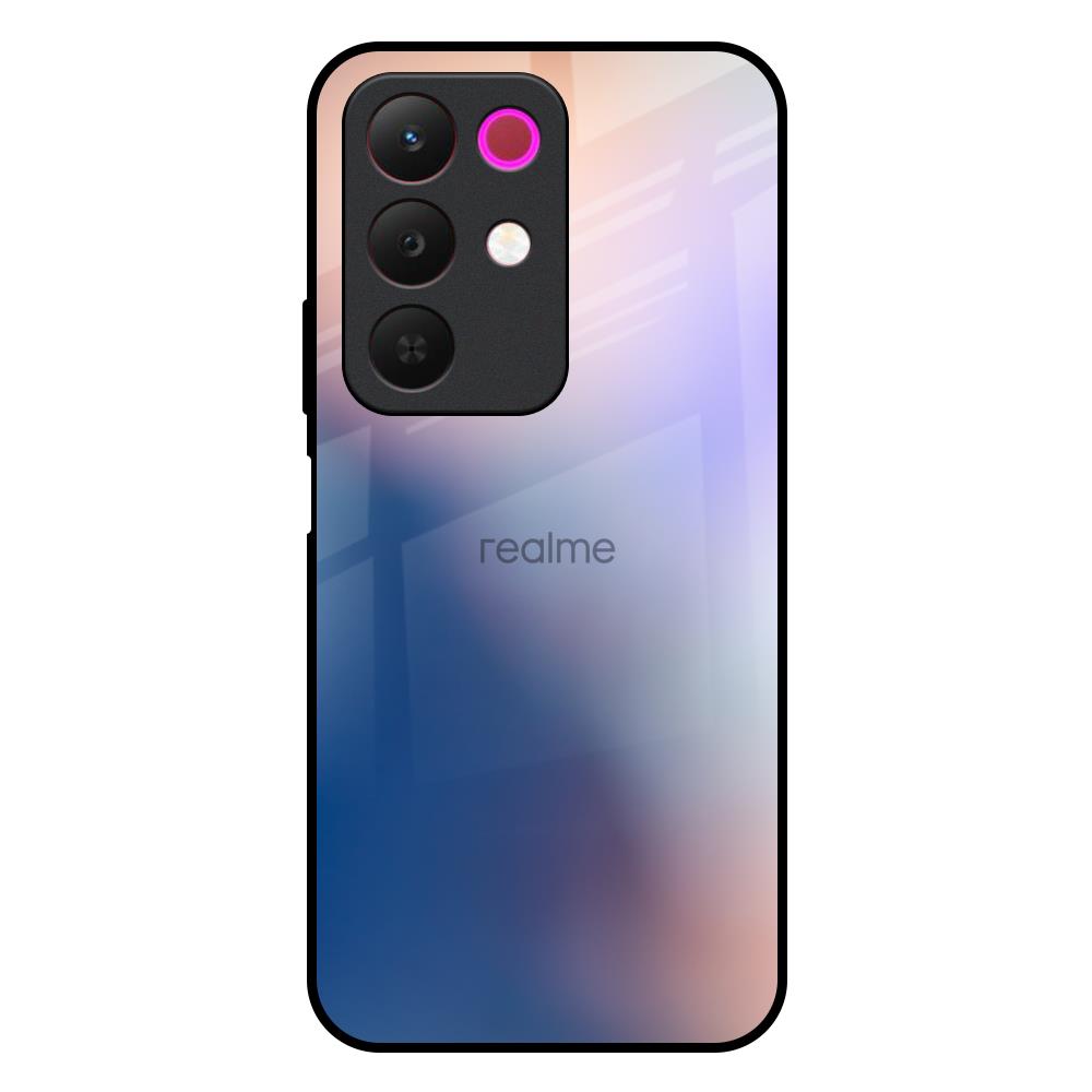 Blue Mauve Gradient Realme 15x 5G Glass Back Cover Online