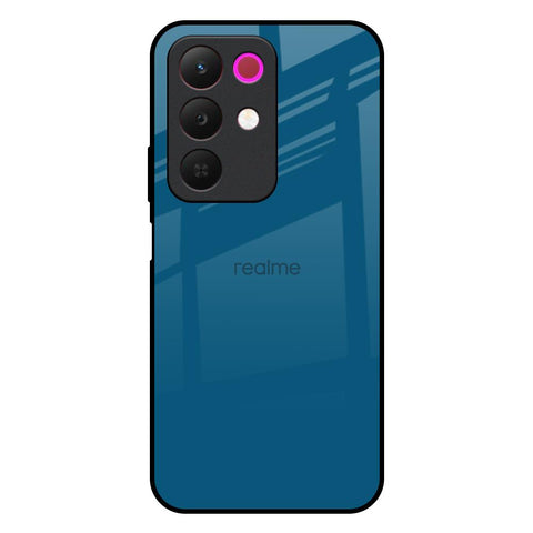 Cobalt Blue Realme 15x 5G Glass Back Cover Online