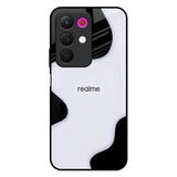 Wheat Cream Wavy Realme 15x 5G Glass Back Cover Online