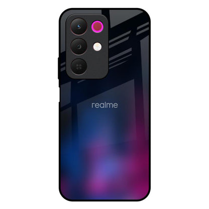 Pink Smudge Realme 15x 5G Glass Back Cover Online