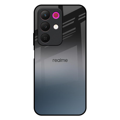 Dramatic Grey Realme 15x 5G Glass Back Cover Online