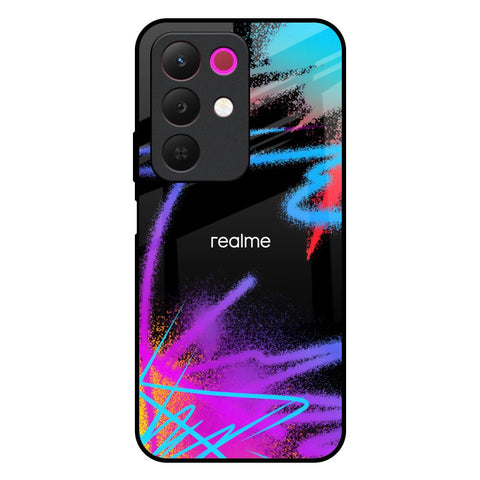 Brushy Color Realme 15x 5G Glass Back Cover Online