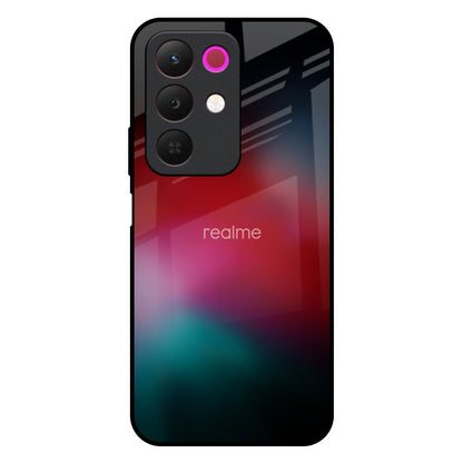 Mystere Red Realme 15x 5G Glass Back Cover Online