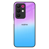 Unicorn Pattern Realme 15x 5G Glass Back Cover Online