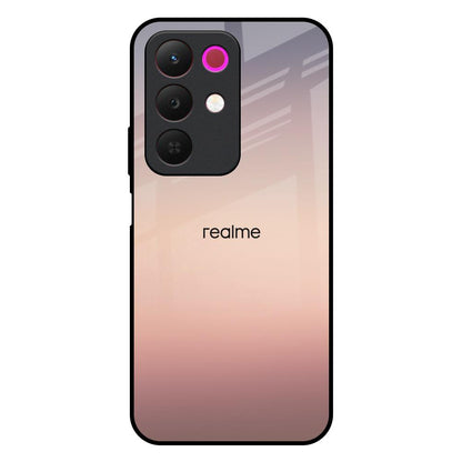 Golden Mauve Realme 15x 5G Glass Back Cover Online
