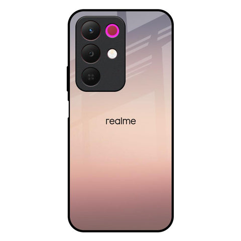Golden Mauve Realme 15x 5G Glass Back Cover Online