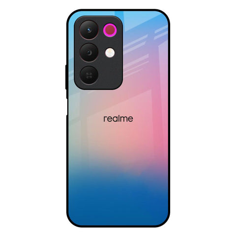 Blue & Pink Ombre Realme 15x 5G Glass Back Cover Online