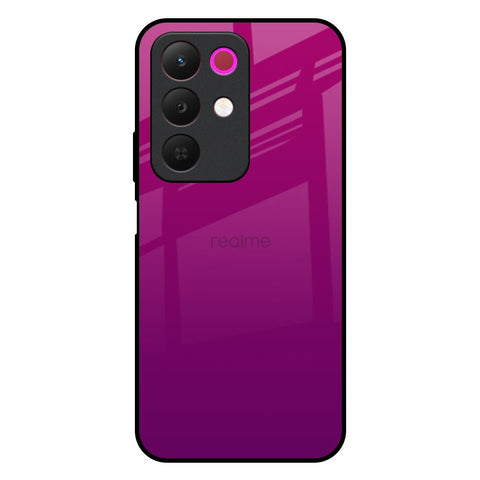 Magenta Gradient Realme 15x 5G Glass Back Cover Online