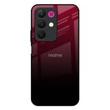 Wine Red Realme 15x 5G Glass Back Cover Online