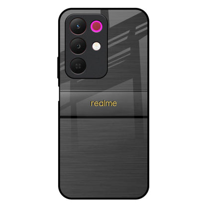 Grey Metallic Glass Realme 15x 5G Glass Back Cover Online