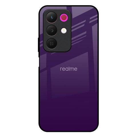 Dark Purple Realme 15x 5G Glass Back Cover Online