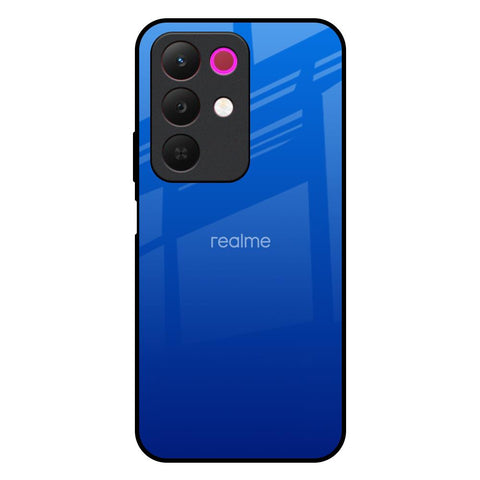 Egyptian Blue Realme 15x 5G Glass Back Cover Online