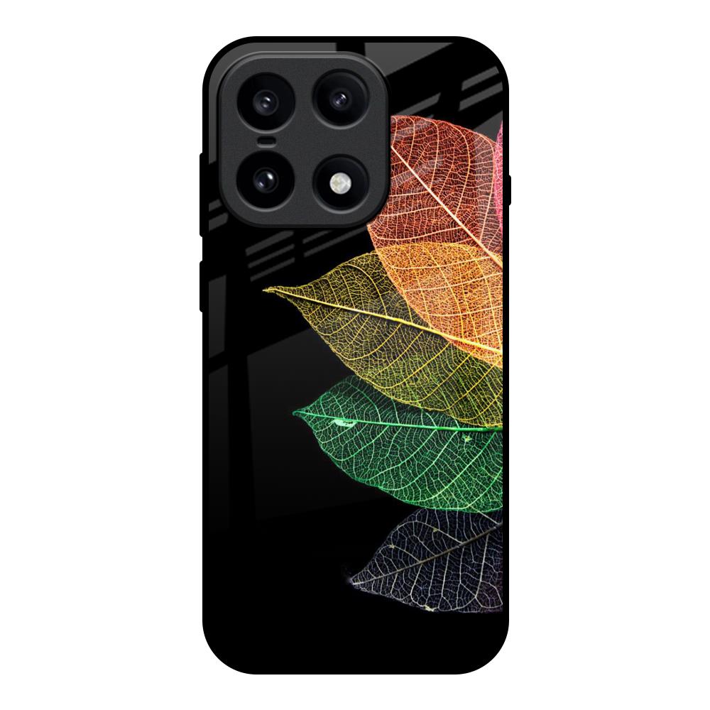Colorful Leaves OnePlus 15 5G Glass Back Cover Online