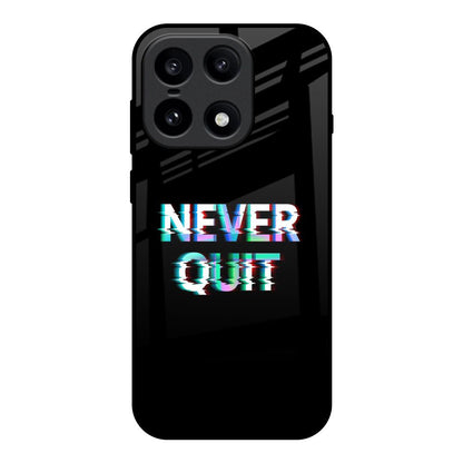 Never Quit OnePlus 15 5G Glass Back Cover Online