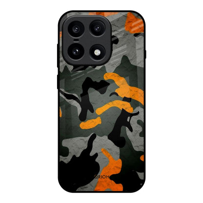 Camouflage Orange OnePlus 15 5G Glass Back Cover Online