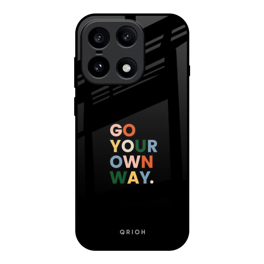 Go Your Own Way OnePlus 15 5G Glass Back Cover Online