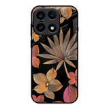 Lines Pattern Flowers OnePlus 15 5G Glass Back Cover Online