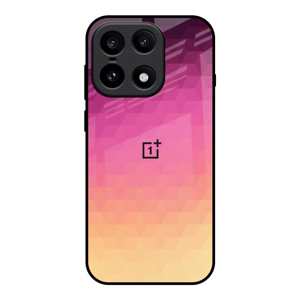 Geometric Pink Diamond OnePlus 15 5G Glass Back Cover Online